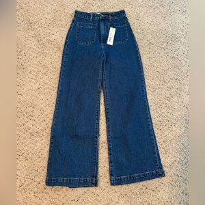 Rolls High Rise wide leg jeans